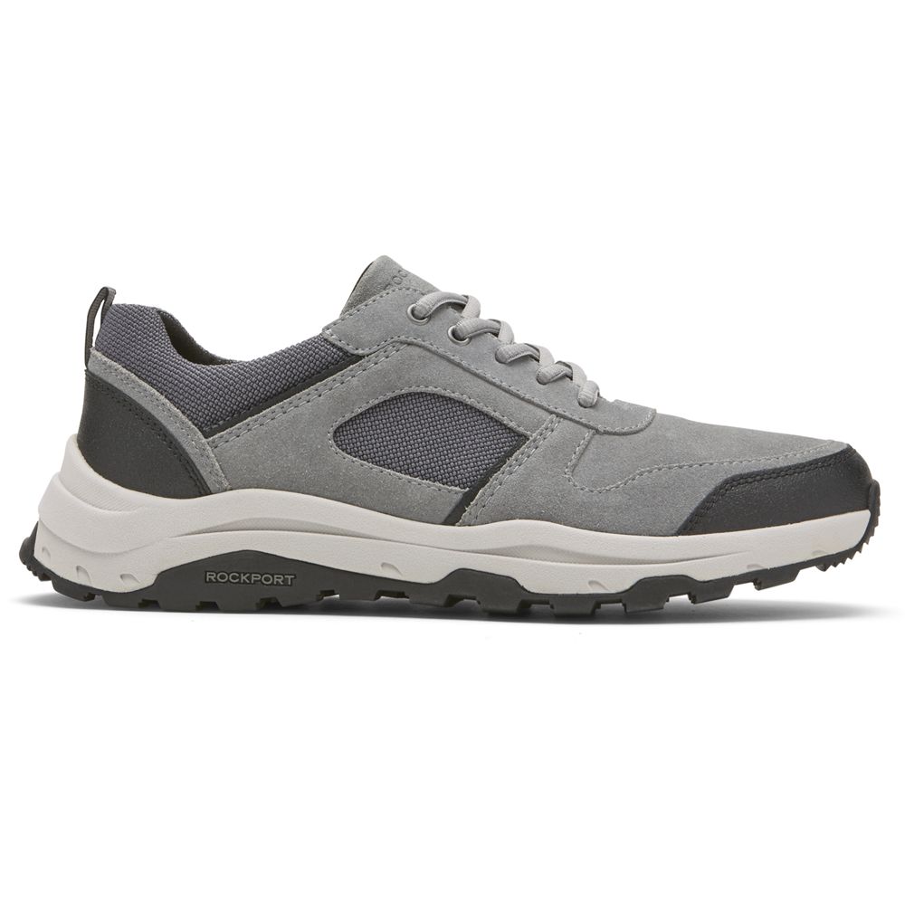 Rockport Men's Xcs Birchfield Ubal Trekker Walking Shoes - Grey - USA (2730SQTJE)